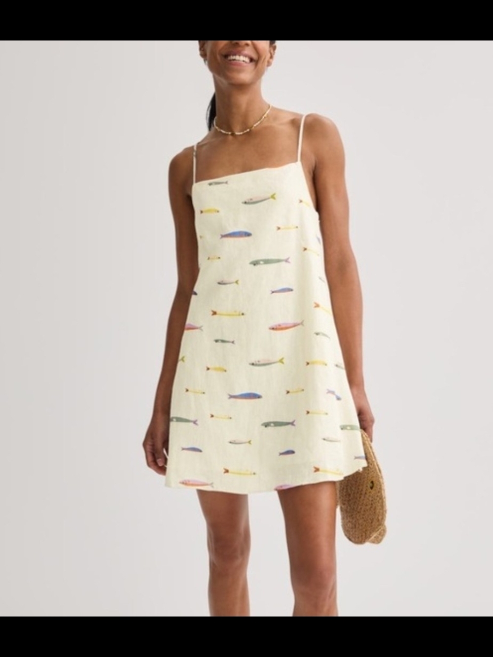 STAUD - Laura linen mini